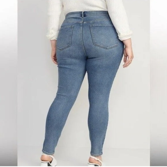 Old Navy Rockstar Jeans Super Skinny High Rise Secret-Slim Pockets NWT + Size 30 - Picture 14 of 14